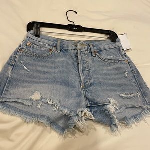 AGOLDE Parker Long Shorts